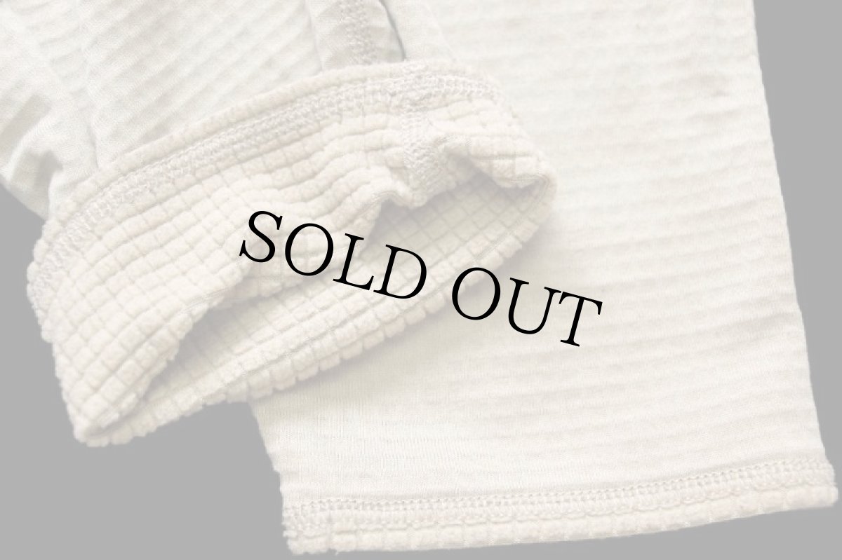 画像7: 00s USA製 米軍 ECWCS GEN3 LEVEL2 ドロワーズ POLARTEC グリッドフリース インナーパンツ サンドベージュ M-R (7)