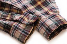 画像6: メキシコ製 PENDLETONペンドルトン LODGE SHIRT AUTHENTIC STATE OF OREGON TARTAN タータンチェック ウールシャツ L (6)