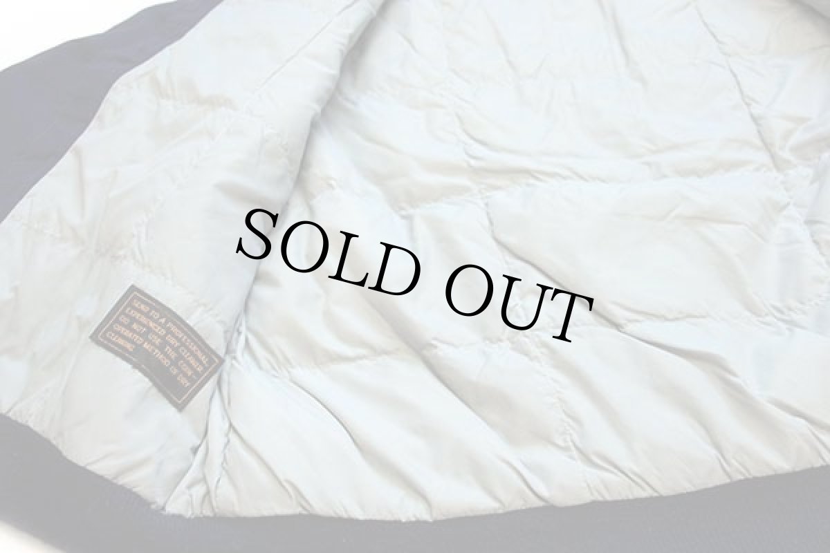 画像5: 80s EddieBauerエディーバウアー G9タイプ ハリントン ダウンジャケット 紺 (5)