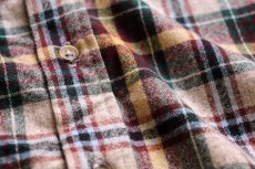 画像5: メキシコ製 PENDLETONペンドルトン LODGE SHIRT AUTHENTIC STATE OF OREGON TARTAN タータンチェック ウールシャツ L (5)