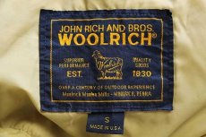 画像4: 00s USA製 WOOLRICH JOHN RICH&BROS. ウールリッチ コヨーテファー アークティックパーカー ダウンコート オリーブドラブ S★B-9タイプ (4)