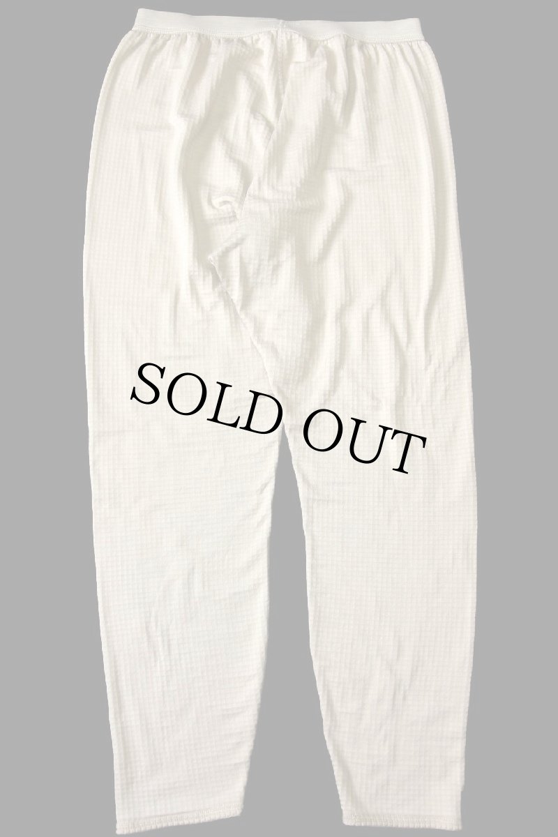 画像3: 00s USA製 米軍 ECWCS GEN3 LEVEL2 ドロワーズ POLARTEC グリッドフリース インナーパンツ サンドベージュ M-R (3)