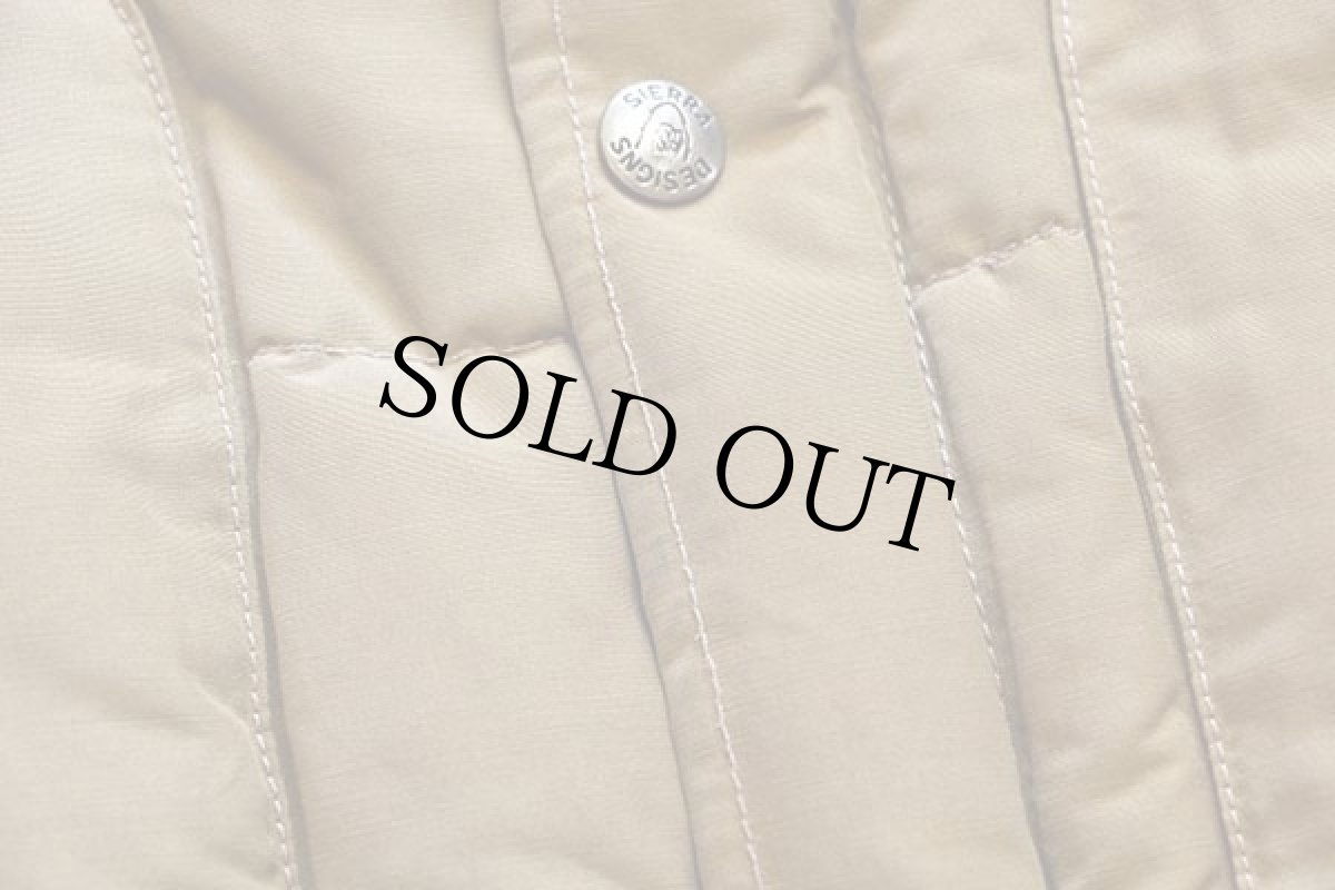 画像6: 80s SIERRA DESIGNSシエラデザイン 60/40 フード付き ダウンジャケット カーキ M★パーカー (6)