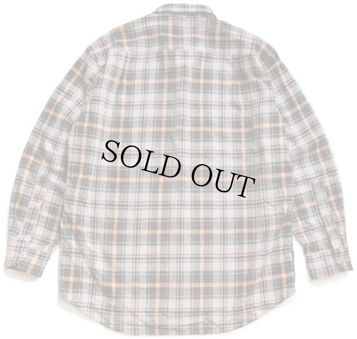画像2: メキシコ製 PENDLETONペンドルトン LODGE SHIRT AUTHENTIC STATE OF OREGON TARTAN タータンチェック ウールシャツ L (2)