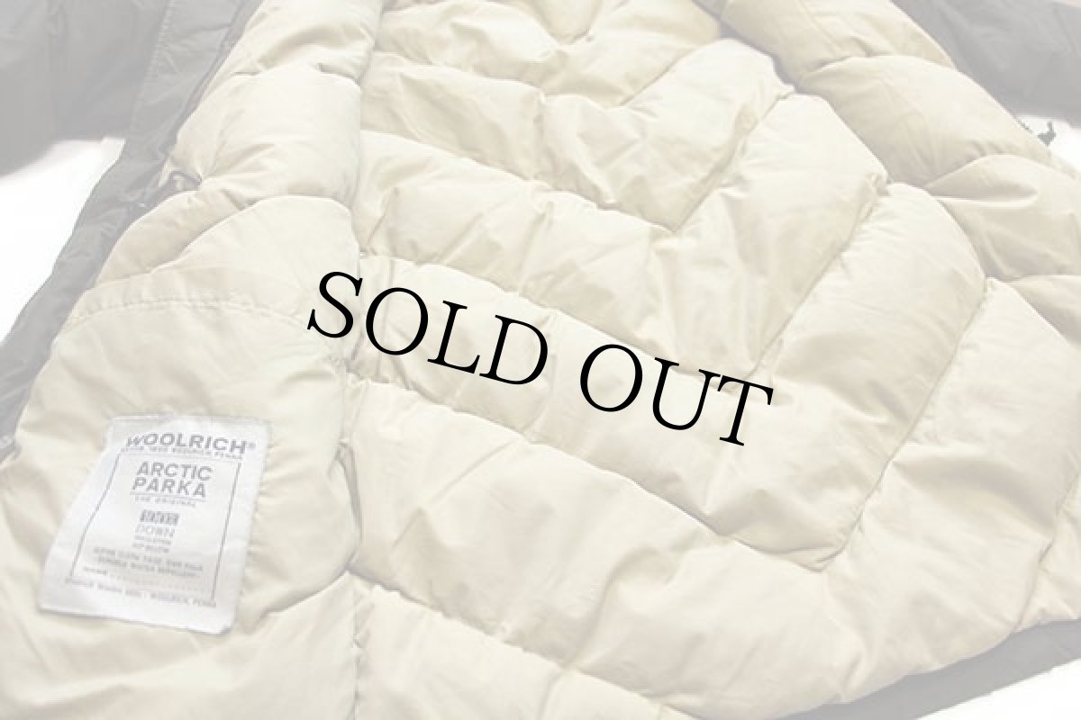 画像6: 00s USA製 WOOLRICH JOHN RICH&BROS. ウールリッチ コヨーテファー アークティックパーカー ダウンコート オリーブドラブ S★B-9タイプ (6)