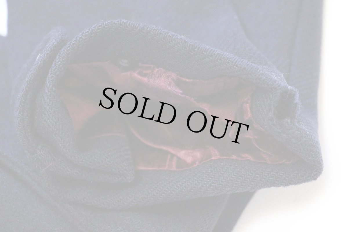 画像7: 70s LOBO by Pendletonペンドルトン 無地 ウール マウンテンパーカー 濃紺 40 (7)