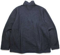 画像2: THE NORTH FACEノースフェイス ハイネック ハーフジップ プルオーバー フリースシャツ 黒 XL (2)