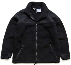 画像1: 00s 米軍 U.S.ARMY ECWCS GEN2 LEVEL3 POLARTEC フリースジャケット 黒 S (1)