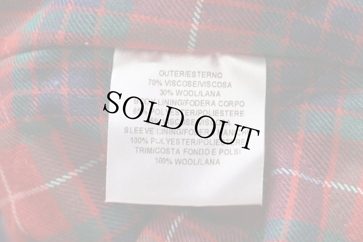 画像5: 英国製 BARACUTAバラクータ G9 タータンチェック キルティングライナー グレンチェック ハリントンジャケット XL (5)