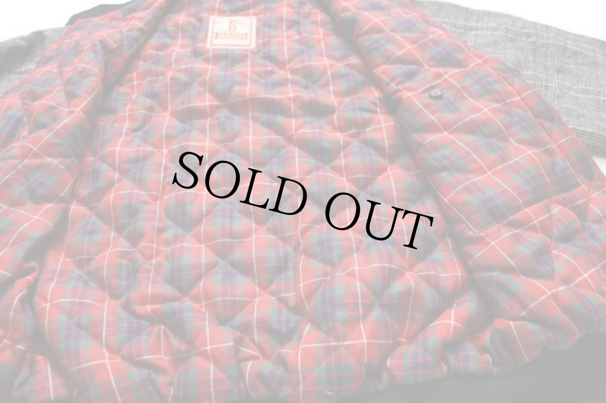 画像6: 英国製 BARACUTAバラクータ G9 タータンチェック キルティングライナー グレンチェック ハリントンジャケット XL (6)