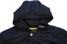 画像3: 00s USA製 WOOLRICH JOHN RICH&BROS ウールリッチ アークティックパーカー ダウンコート 黒 XL★B-9タイプ (3)