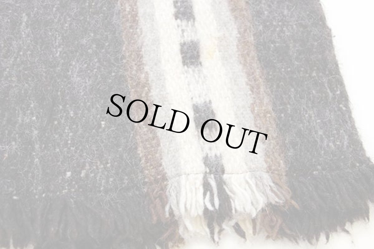 画像6: エクアドル製 The J.Peterman Company ウール ラグ ベスト (6)