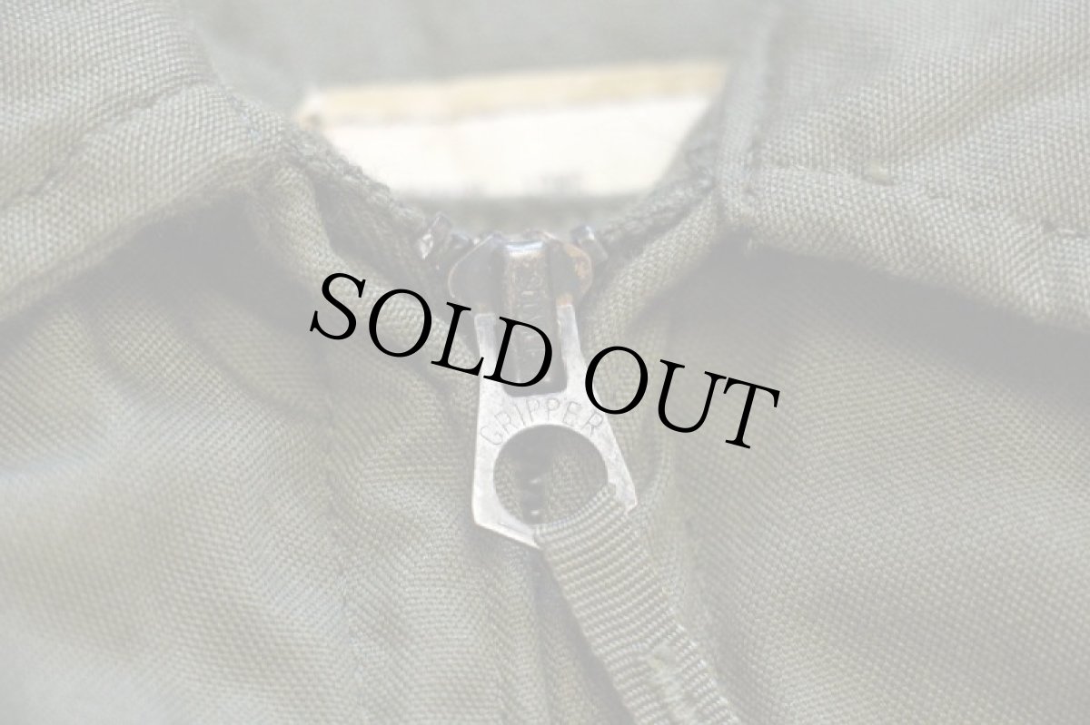 画像7: 80s 米軍 U.S.ARMY CVC キルティングライナー タンカースジャケット オリーブグリーン M-L (7)