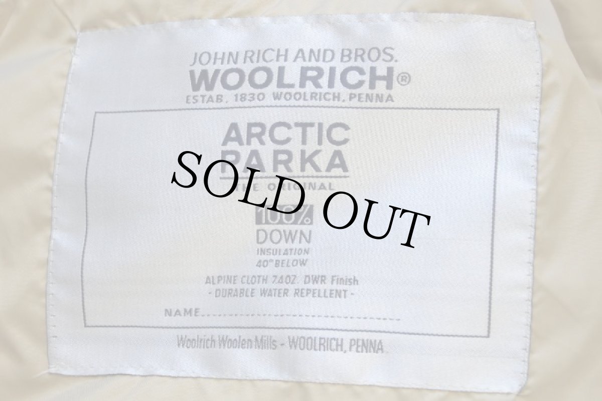画像5: 00s USA製 WOOLRICH JOHN RICH&BROS ウールリッチ アークティックパーカー ダウンコート 黒 XL★B-9タイプ (5)