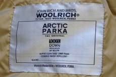 画像5: 00s USA製 WOOLRICH JOHN RICH&BROS ウールリッチ アークティックパーカー ダウンコート 黒 XL★B-9タイプ (5)