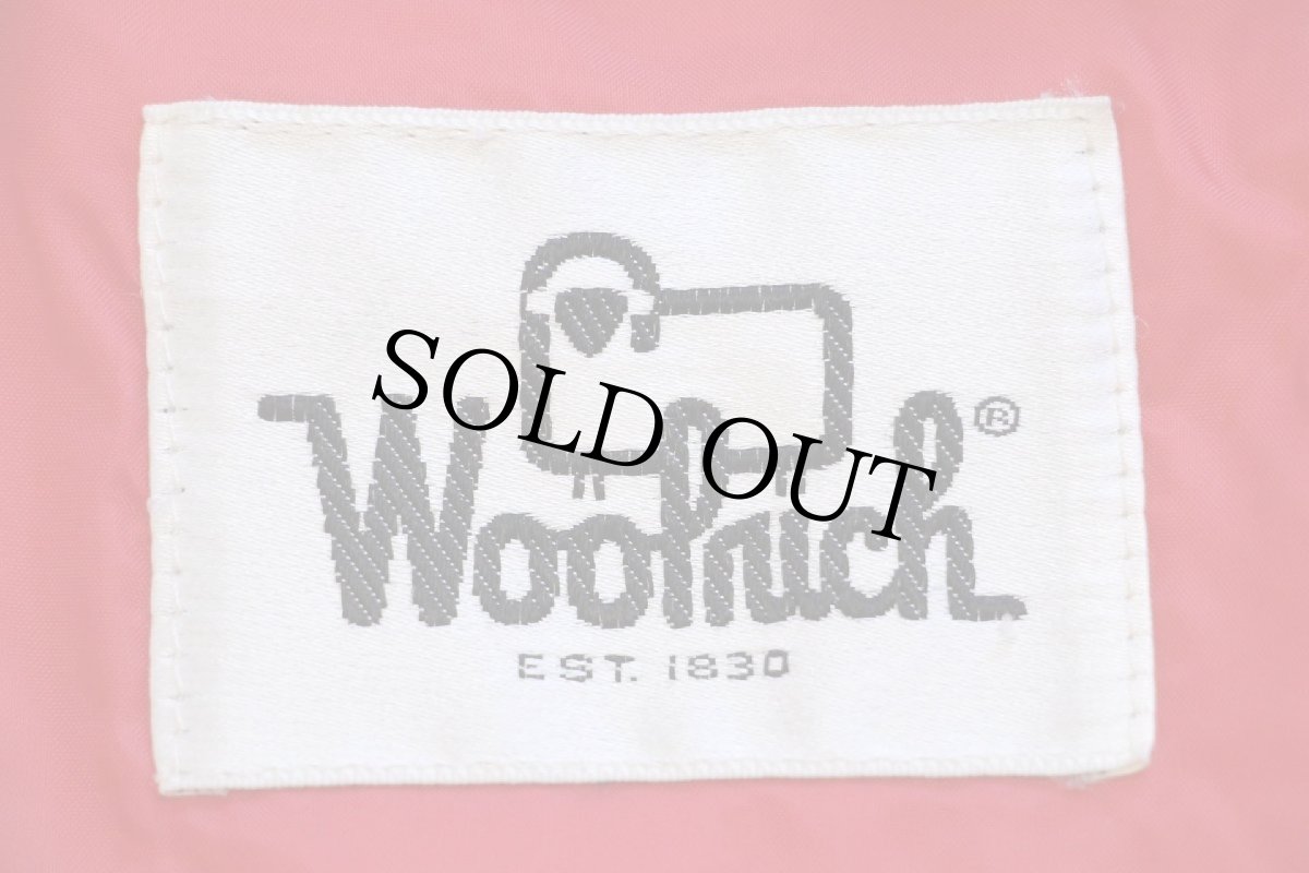 画像4: 70s Woolrichウールリッチ 中綿入り マウンテンパーカー 紺 (4)