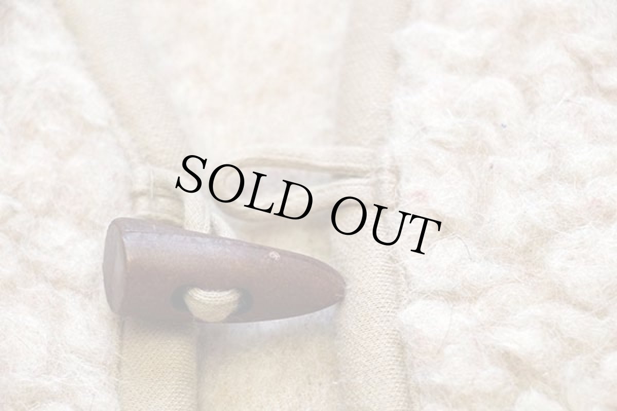 画像6: FLOKATI トグルボタン ウールパイル ベスト ナチュラル (6)