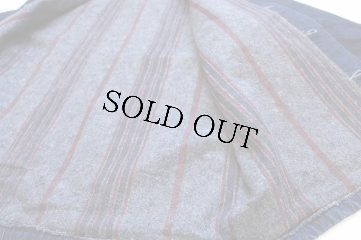 画像5: 90s Dickiesディッキーズ ブランケットライナー デニム チョアコート カバーオール★特大 (5)