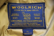 画像4: 00s USA製 WOOLRICH JOHN RICH&BROS ウールリッチ アークティックパーカー ダウンコート 黒 XL★B-9タイプ (4)