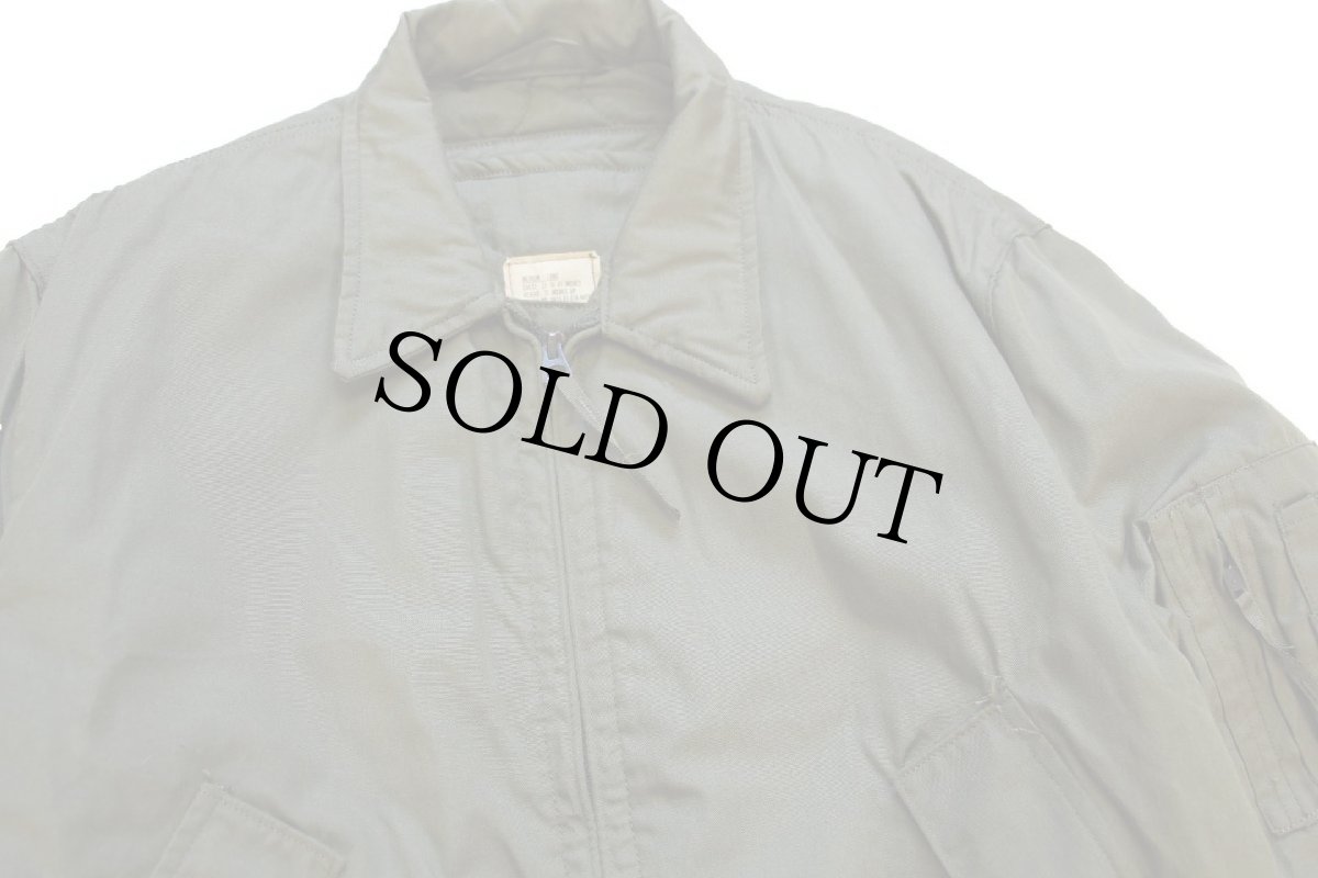 画像3: 80s 米軍 U.S.ARMY CVC キルティングライナー タンカースジャケット オリーブグリーン M-L (3)