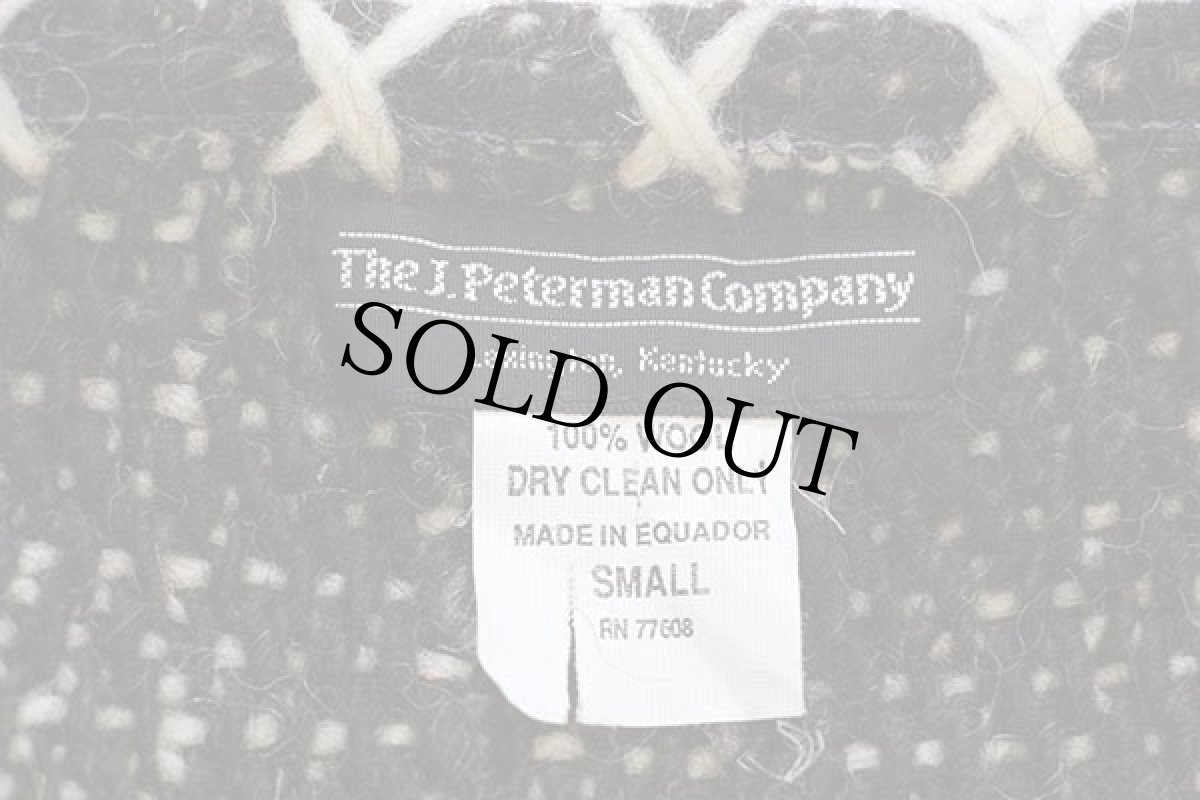 画像4: エクアドル製 The J.Peterman Company ウール ラグ ベスト (4)