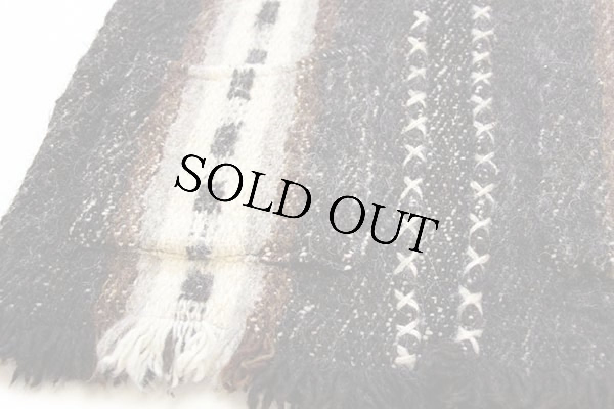 画像5: エクアドル製 The J.Peterman Company ウール ラグ ベスト (5)