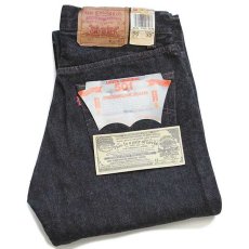 画像1: デッドストック★80s USA製 Levi'sリーバイス 501 先染め ブラック デニムパンツ w29 L32 (1)