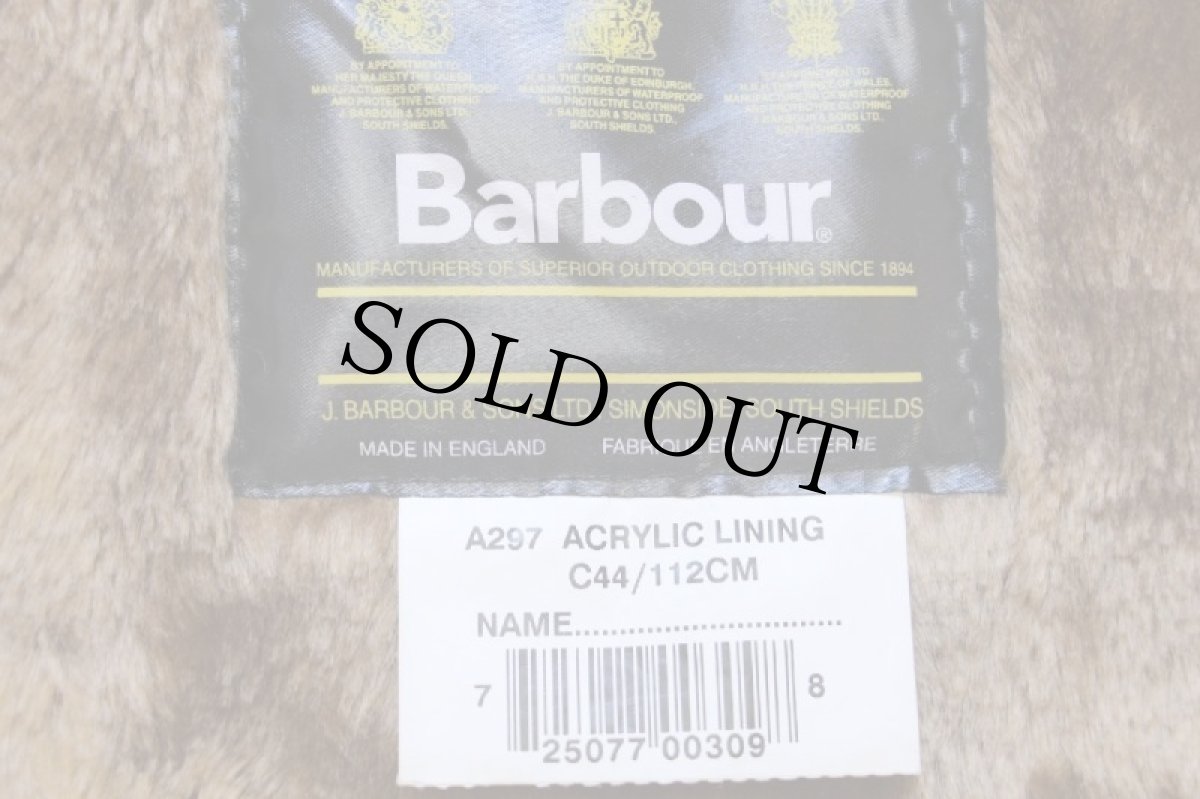 画像4: 90s 英国製 Barbourバブアー A297 パイルライナー ボア ベスト ブラウン C44★40 (4)
