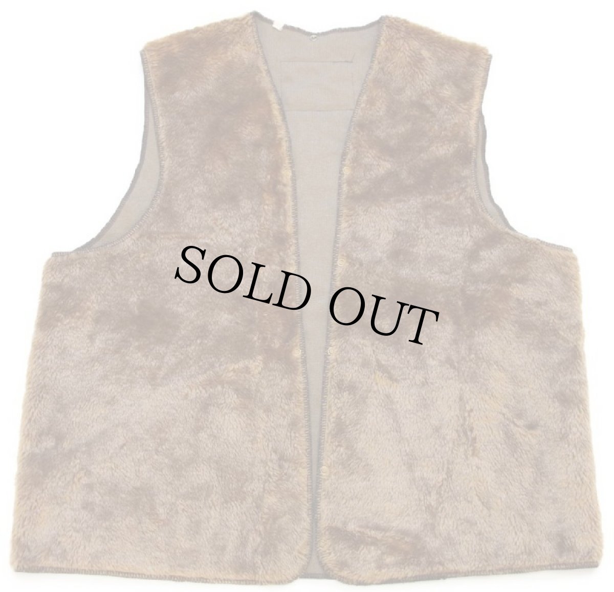 画像1: 90s 英国製 Barbourバブアー A297 パイルライナー ボア ベスト ブラウン C46★42 (1)