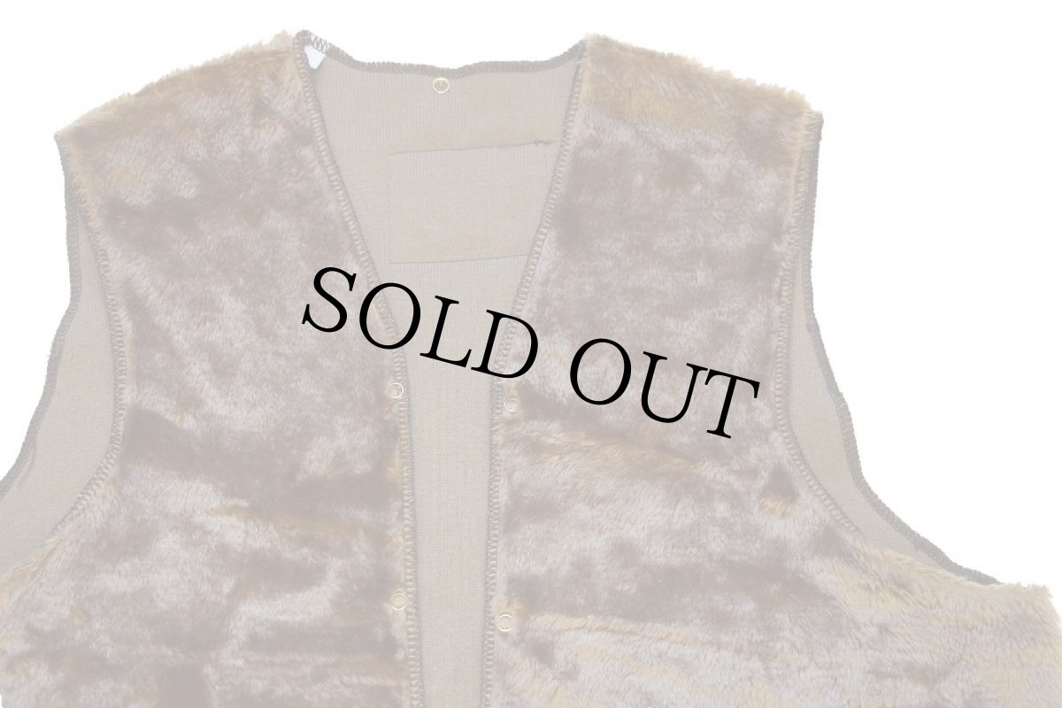 画像3: 90s 英国製 Barbourバブアー A297 パイルライナー ボア ベスト ブラウン C44★40 (3)