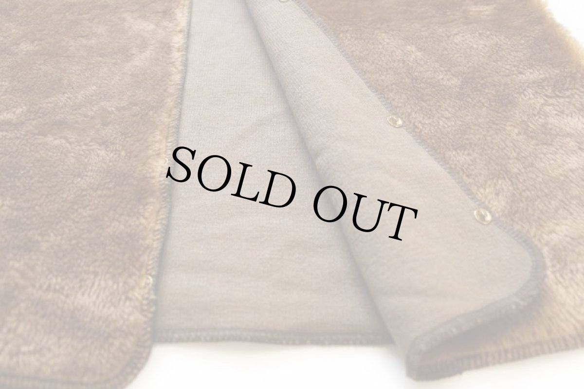 画像6: 90s 英国製 Barbourバブアー A297 パイルライナー ボア ベスト ブラウン C42★39 (6)