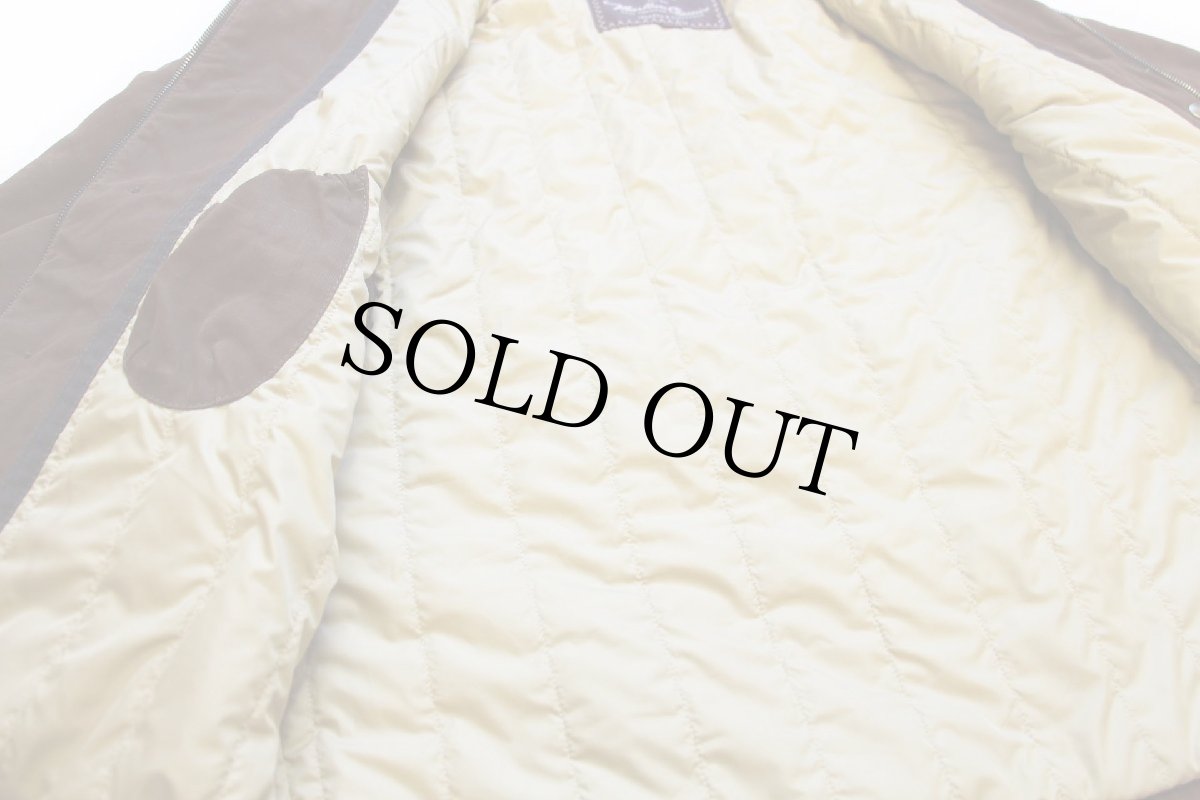 画像5: 90s イタリア製 Marlboro Classics N-1タイプ キルティングライナー デッキジャケット 焦げ茶 42/50 (5)