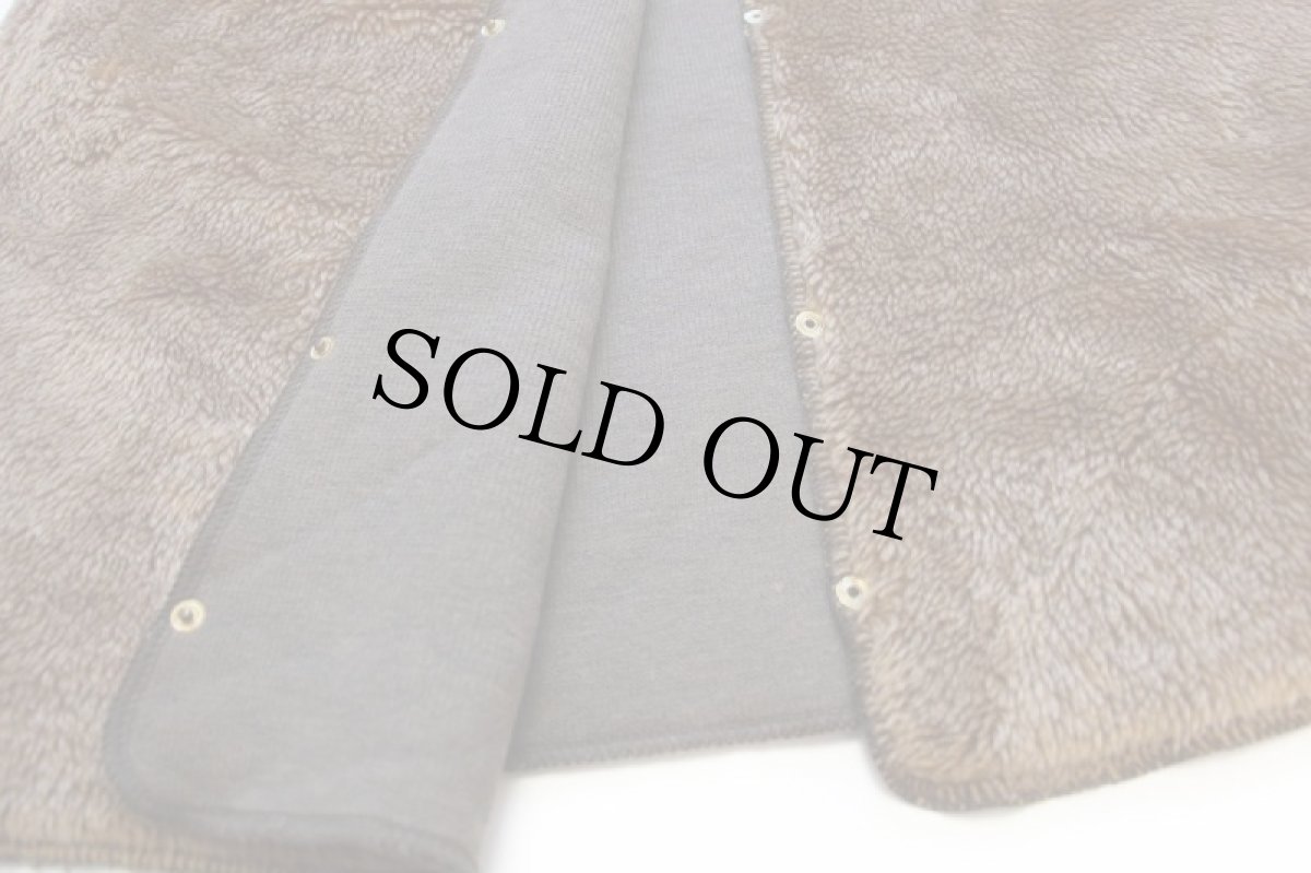 画像6: 90s 英国製 Barbourバブアー A297 パイルライナー ボア ベスト ブラウン C44★52 (6)