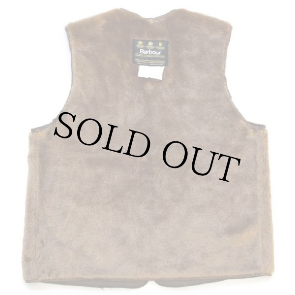 美品Barbour A297 ベスト C40/102CM パイルライニング A297】Barbour 3warrant 00s Pile Linner Vest 