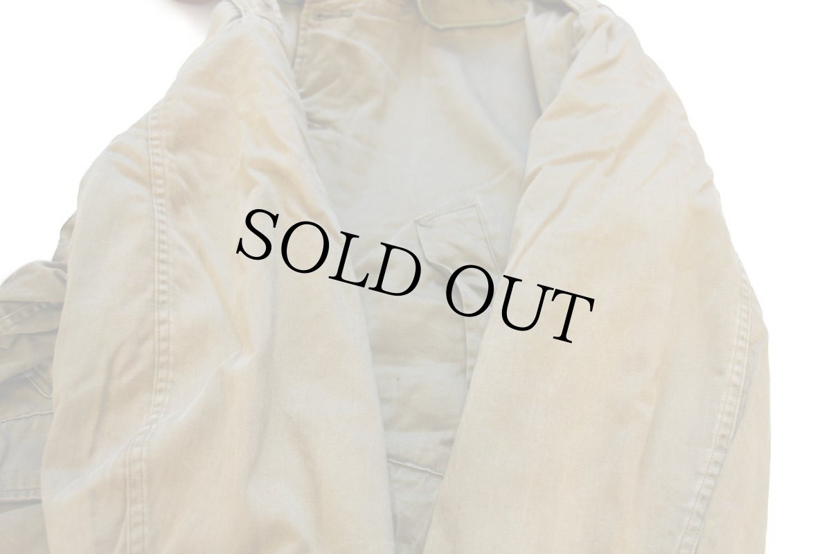 画像9: 60s Daroson 民間 B-9タイプ キルティングライナー フライトジャケット オリーブドラブ フェード (9)