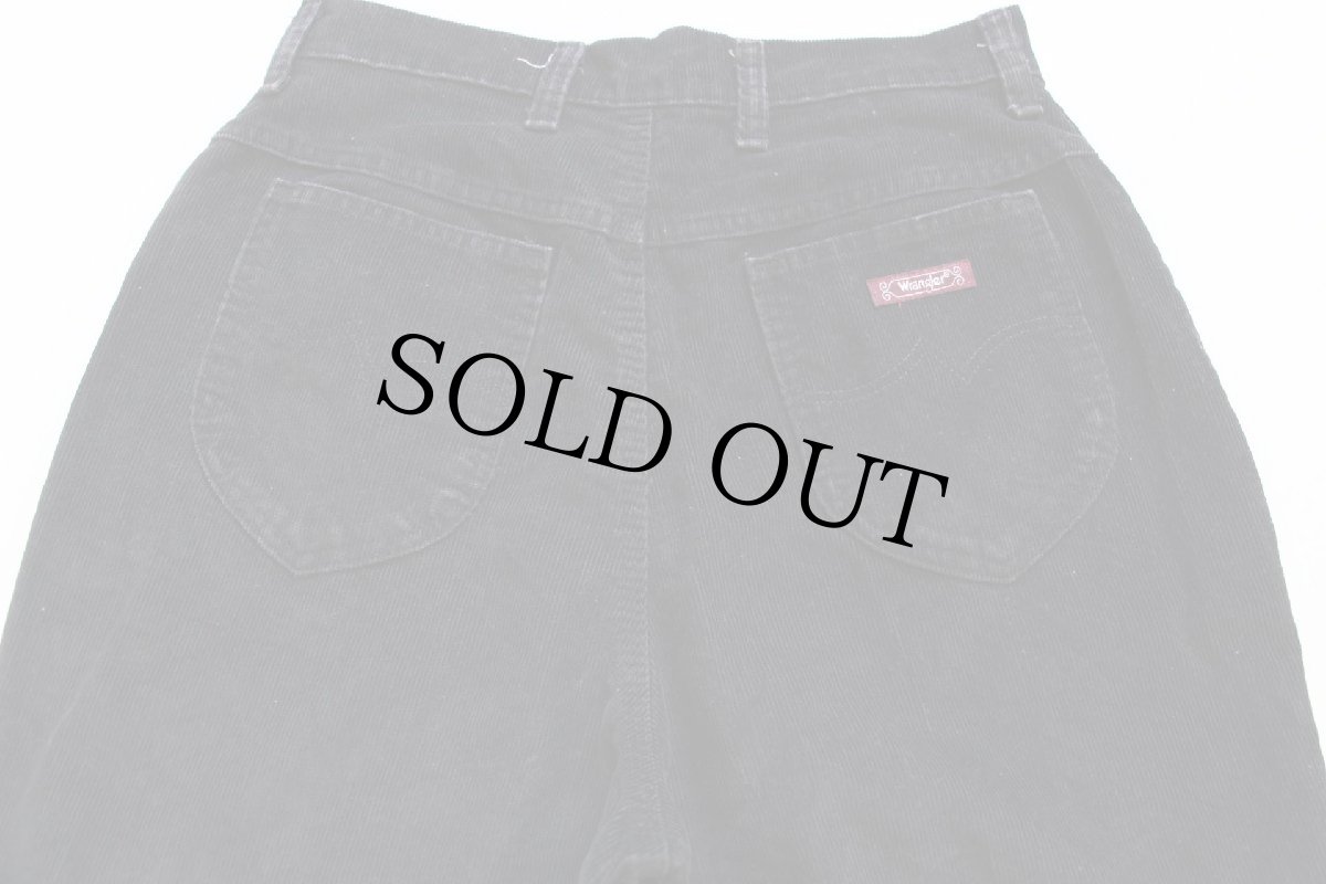 画像5: 80s USA製 Wranglerラングラー MX925BK コーデュロイパンツ 黒 14 (5)