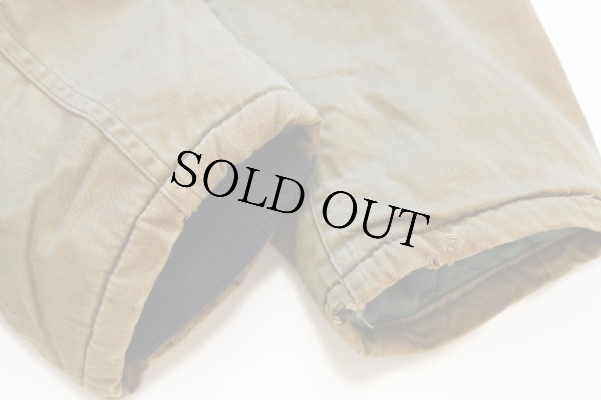 画像10: 60s Daroson 民間 B-9タイプ キルティングライナー フライトジャケット オリーブドラブ フェード (10)