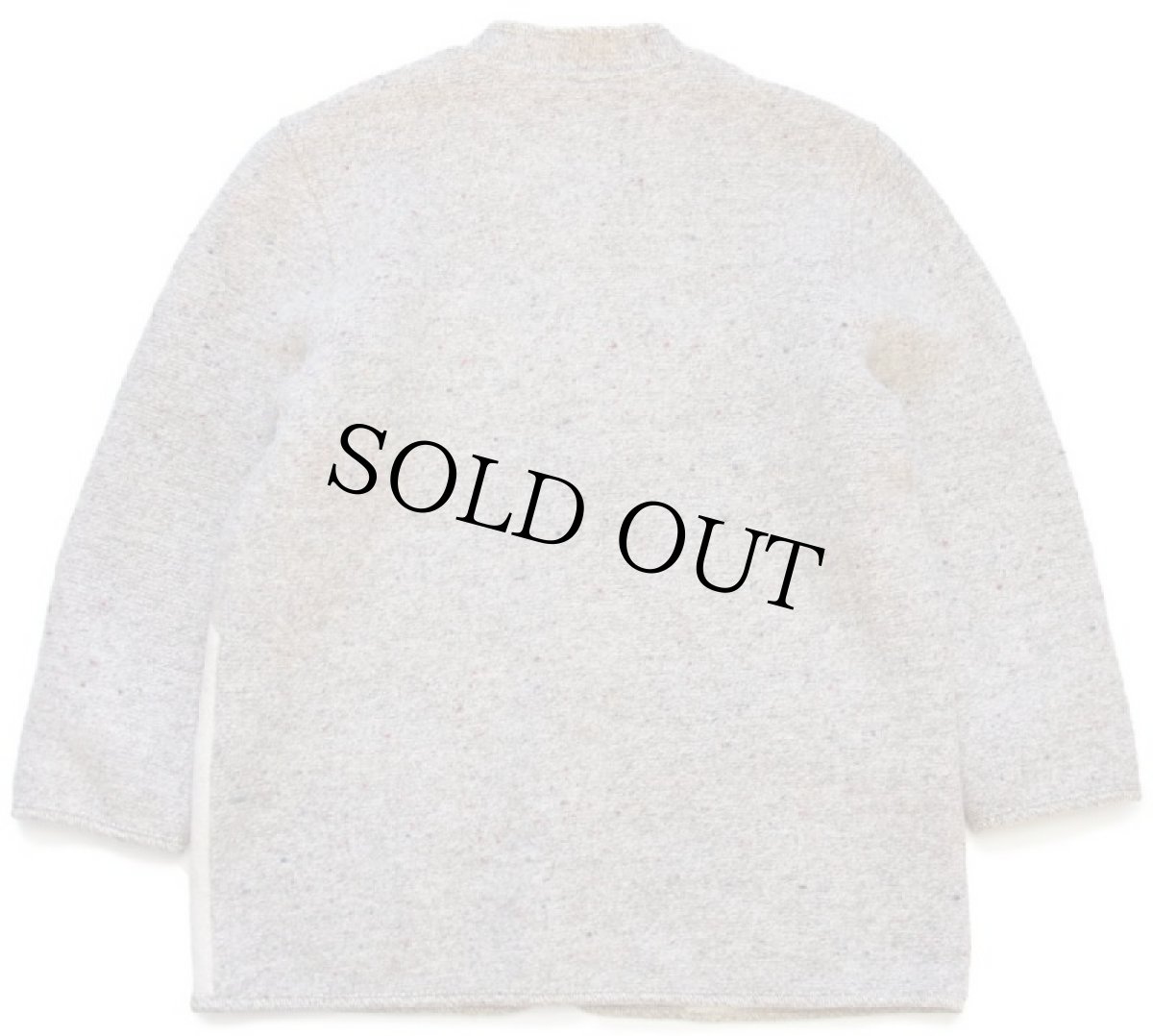 画像2: オーストリア製 GIESSWEIN 風景柄 アップリケ アート ネップ入り スタンドカラー チロリアン ボイルドウール ジャケット 40 (2)