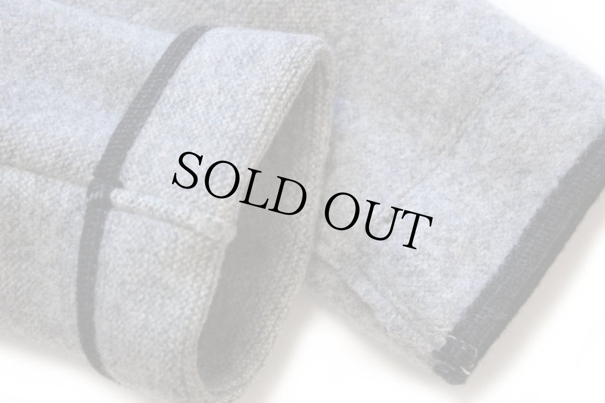 画像7: オーストリア製 GIESSWEIN 風景柄 アップリケ アート チロリアン ボイルドウール ジップパーカー カスタム 40 (7)