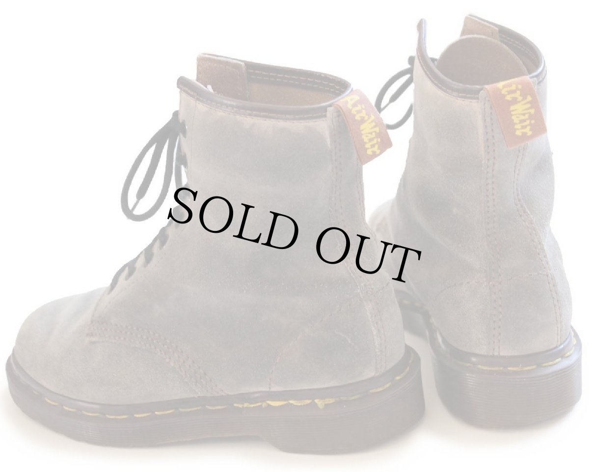 画像3: 英国製 DR.MARTENSドクターマーチン スエードレザー 8ホールブーツ グレー UK5 (3)