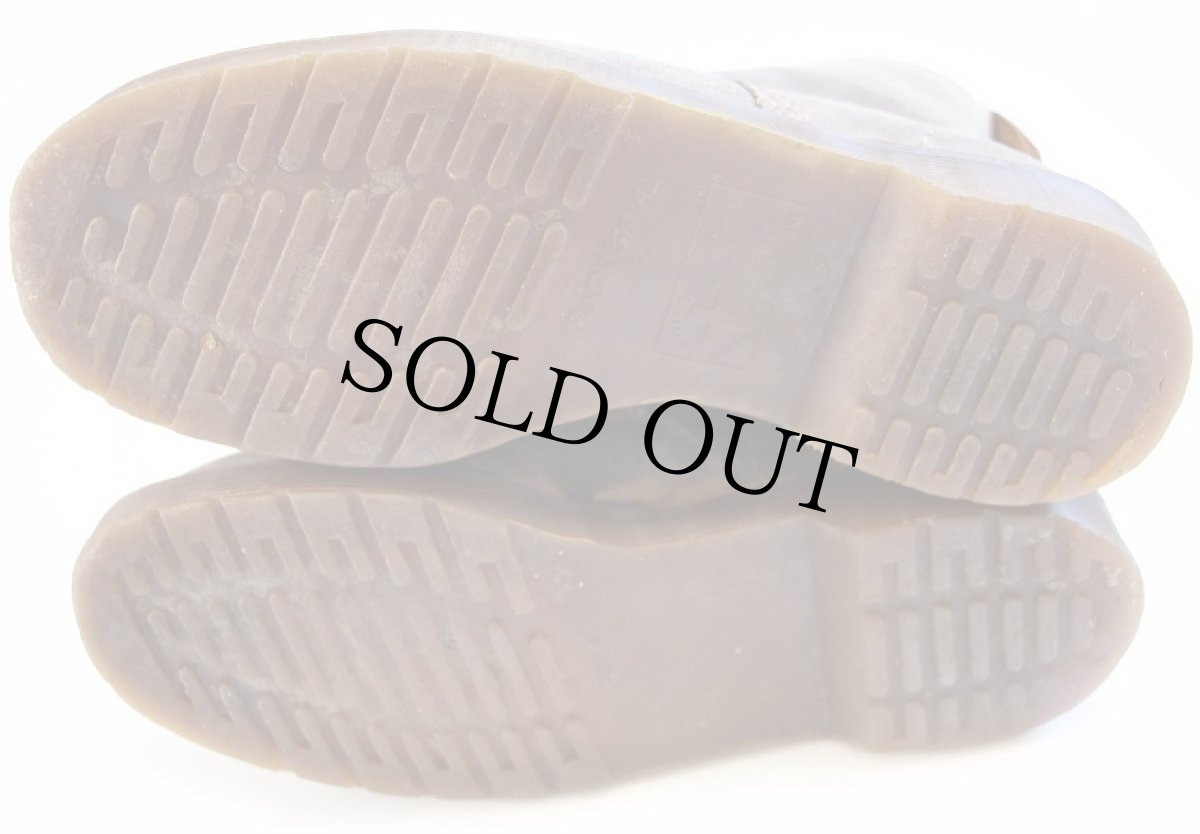 画像4: 英国製 DR.MARTENSドクターマーチン スエードレザー 8ホールブーツ グレー UK5 (4)