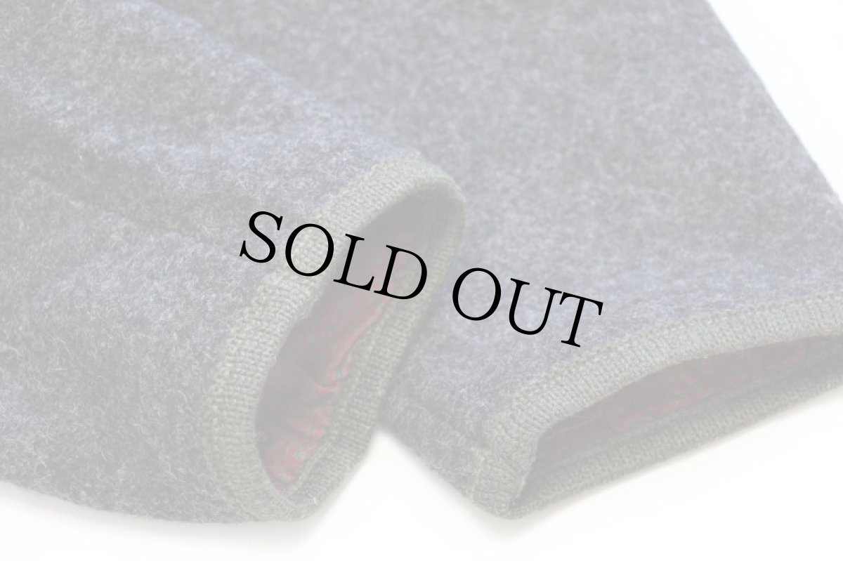 画像8: Gerti Rieser 花柄 アップリケ アート スタンドカラー チロリアン ボイルドウール ジャケット (8)