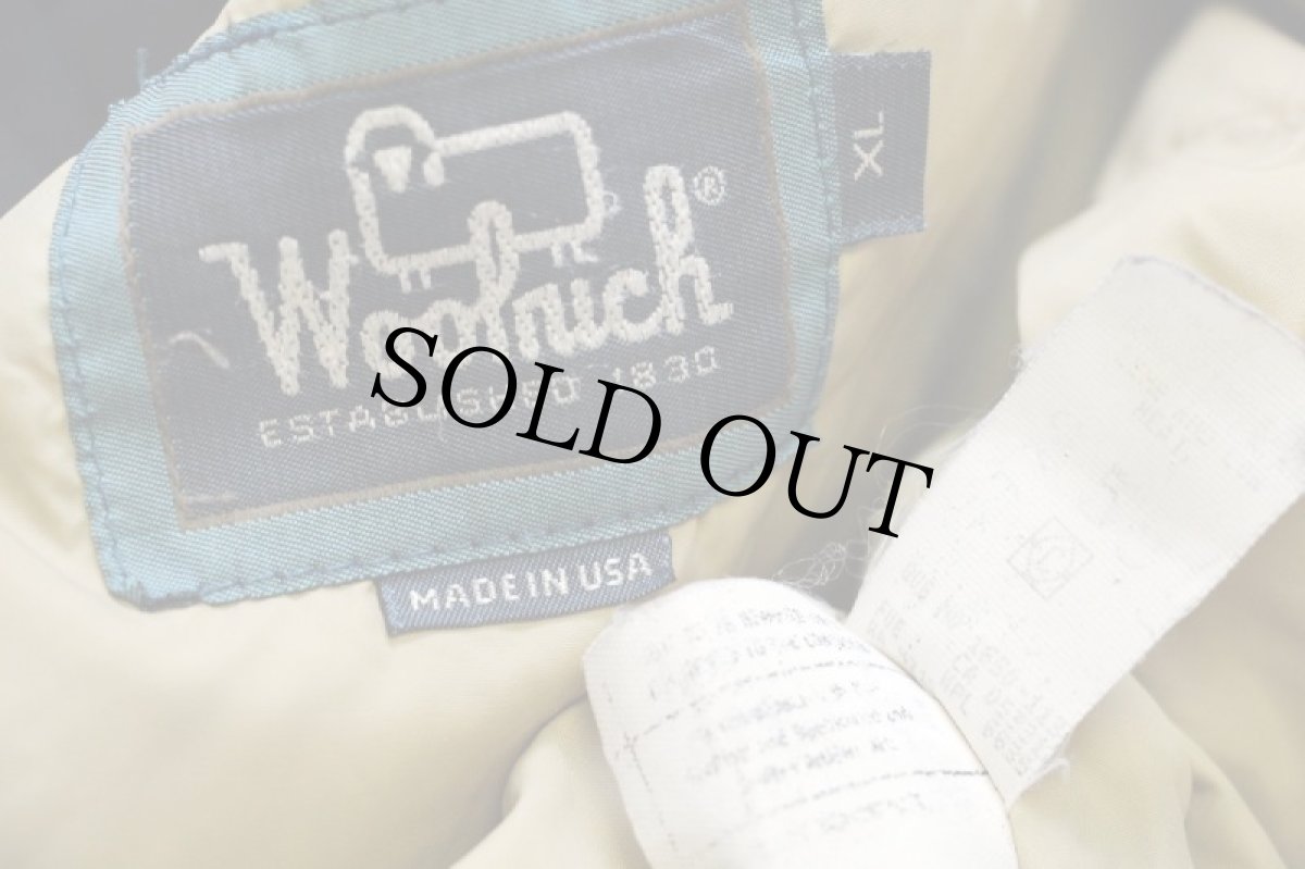 画像4: 90s USA製 Woolrichウールリッチ コヨーテファー アークティックパーカー ダウンコート 黒 XL★B-9タイプ (4)