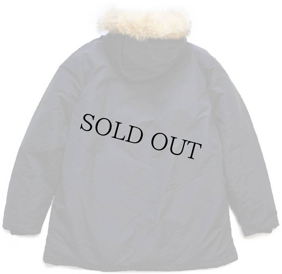 画像2: 90s USA製 Woolrichウールリッチ コヨーテファー アークティックパーカー ダウンコート 黒 XL★B-9タイプ (2)