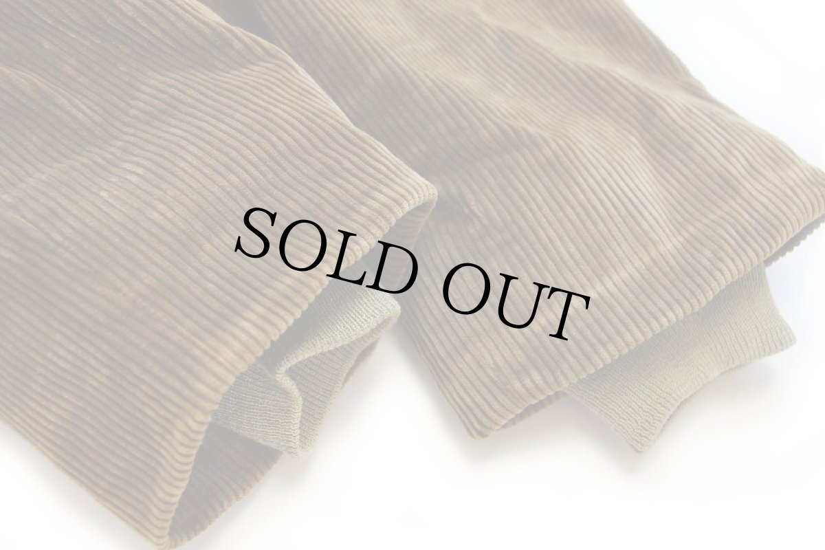 画像9: 70s USA製 MIGHTY-MACマイティーマック ツートン ボアライナー 太畝 コーデュロイジャケット 茶 40 (9)