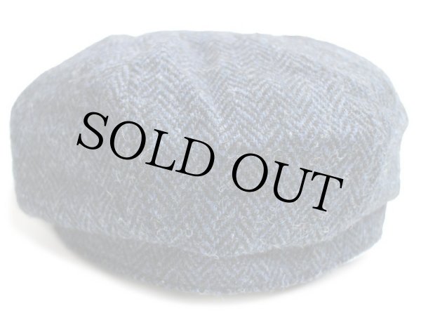 希少　ハリスツイード　ウールツイードピーコート　クレイジーパターン　ヘリンボーン 希少 ハリスツイード ウールツイードピーコート クレイジー