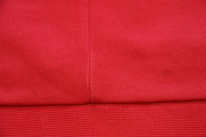 画像7: 90s adidasアディダス トレフォイル ロゴ刺繍 ハイネック トラックジャケット 赤×紺 S★ジャージ (7)