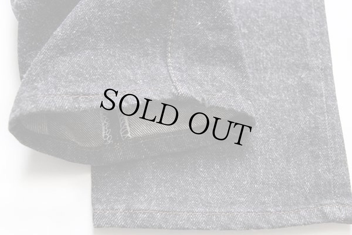 画像8: デッドストック★90s USA製 Levi'sリーバイス 901 先染め ブラック デニムパンツ w32 L32★501 (8)