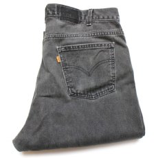 画像1: 90s カナダ製 Levi'sリーバイス 619 ブラック デニムパンツ フェード w38 L32★SDP2302 (1)