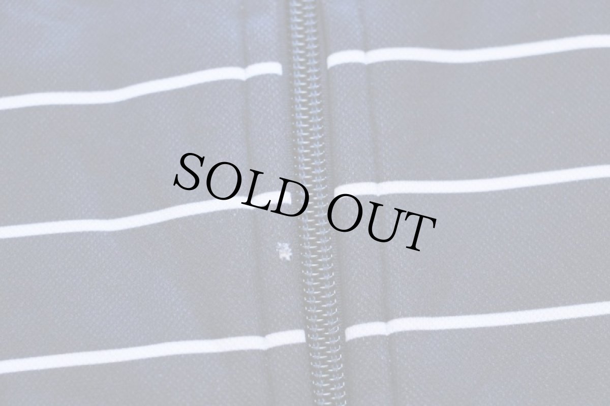 画像5: 00s adidasアディダス トレフォイル ロゴ刺繍 グラデーション ボーダー 切り替え ハイネック トラックジャケット M★ジャージ (5)